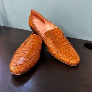 J Crew Leather Loafers - size 10